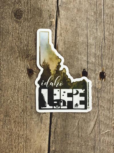 Idaho Life Waterproof Sticker - LandmarkThreads